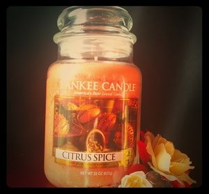 NEW! Yankee 22oz Citrus Spice Candle RETIRED